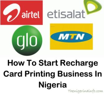 recharge card printing business nigeria