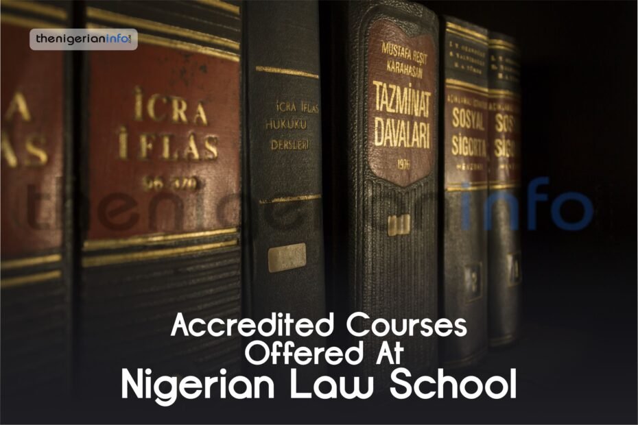 Accredited Courses Offered at Nigerian Law School: Full List (2023)